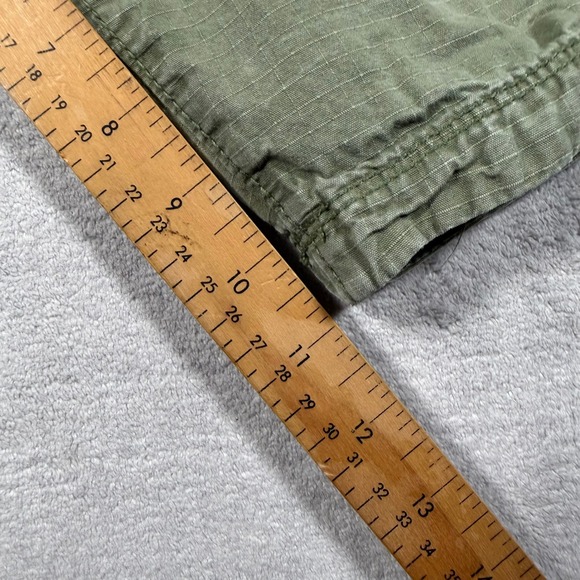 American Eagle Shorts Mens 34 Olive Green Cargo Longboard Ripstop Utility Hiking - Picture 10 of 12